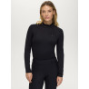Cady Damen 1/4-Zip Trainingsshirt mit Strass Tommy Hilfiger Equestrian - Schwarz