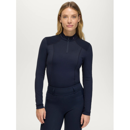 Echo Damen 1/4-Zip Baselayer Tommy Hilfiger Equestrian
