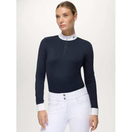 Monica Damen-Reitshirt mit Strass Tommy Hilfiger Equestrian