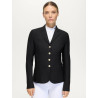 Solano Damen Airbag-kompatible Turnierjacke Tommy Hilfiger Equestrian - Schwarz