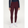 Tommy Hilfiger Equestrian Elmira Winter-Leggings Damen mit Vollbesatz - Tiefes Burgunderrot