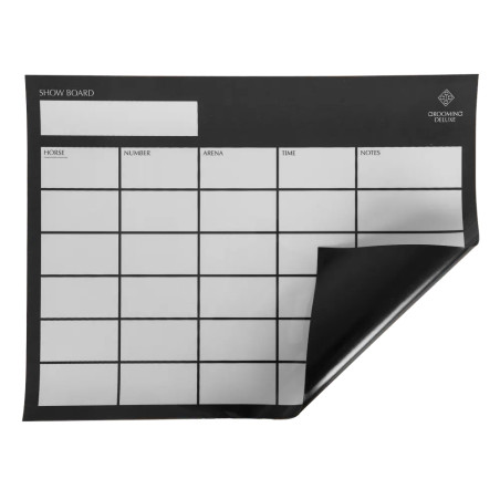Turnierplanner magnetisch 30x40cm schwarz