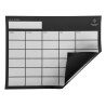 Turnierplanner magnetisch 30x40cm schwarz - Schwarz