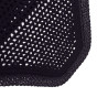 Fliegenhaube Wellington soundless geflochtene Glitzerkordel dunkelgrün Full Kentucky - Marine