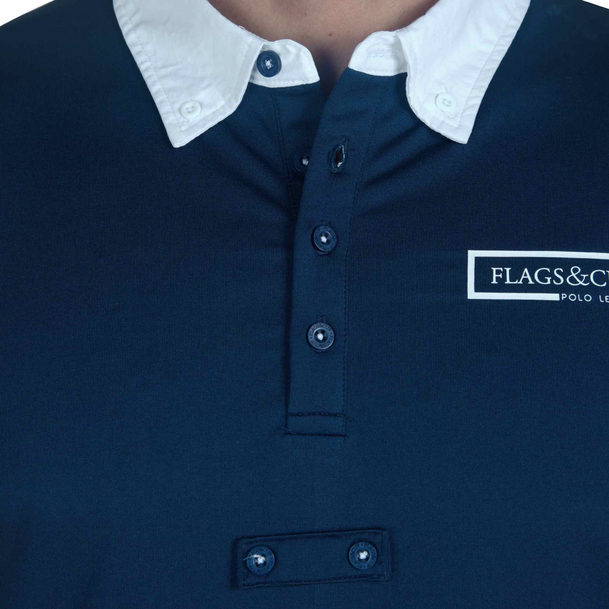 Polo Enfant Cartago manches courtes Flags & Cup Bleu marine