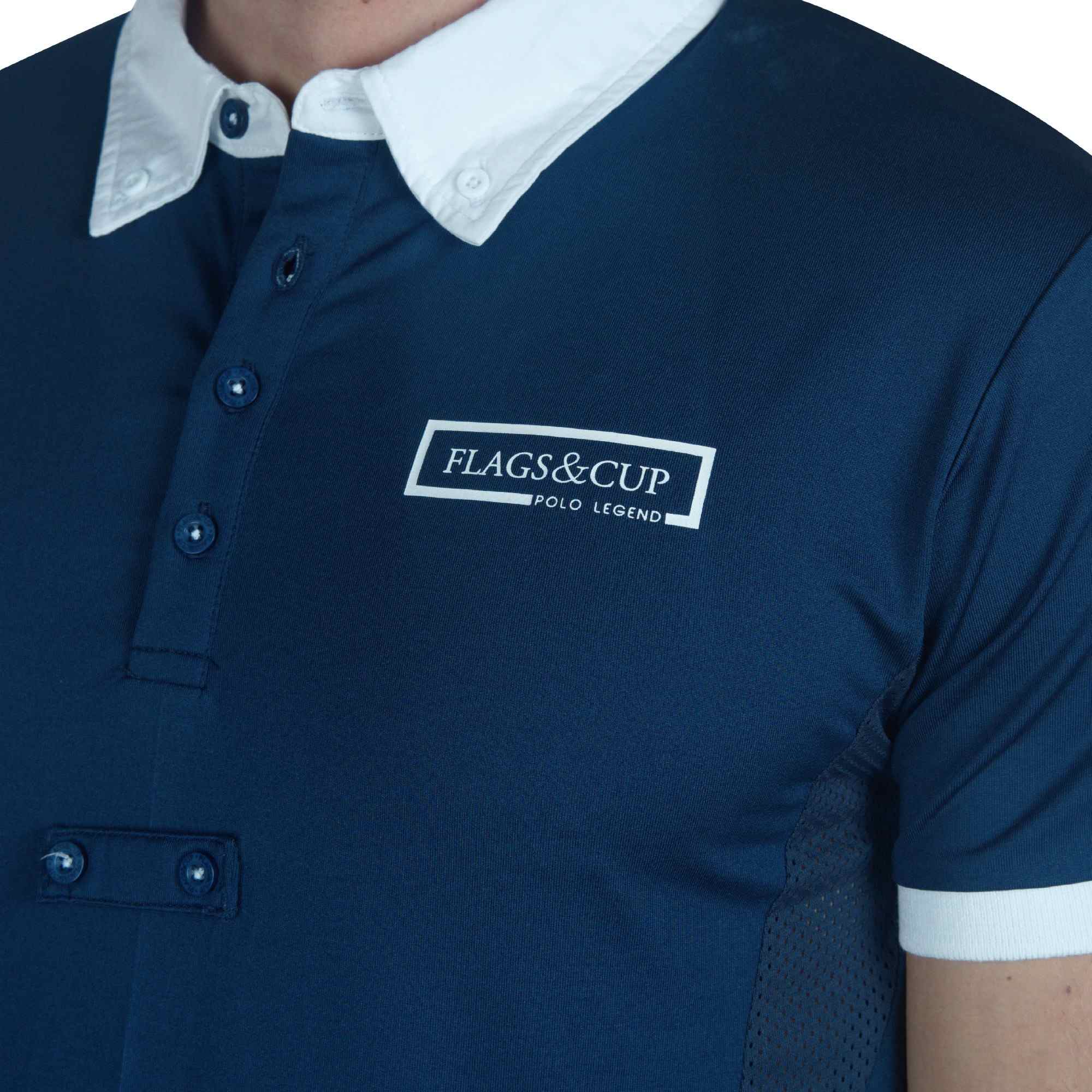 Polo Enfant Cartago manches courtes Flags & Cup Bleu marine