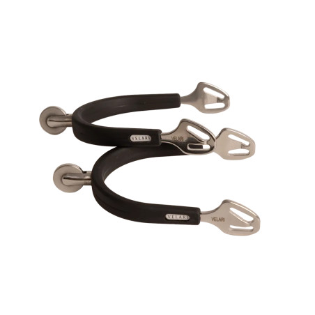 Sporen stainless steel mit Gummi large Rad Rowell 30mm Velari