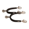 Sporen stainless steel mit Gummi large Rad Rowell 30mm Velari - Edelstahl