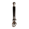 Sporen stainless steel mit Gummi medium Rad Rowell 30mm Velari - Edelstahl