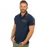 Herren-Poloshirt Calango Flags & Cup - Marineblau
