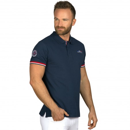 Herren-Poloshirt France Limited Edition Flags & Cup