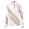 Top HV Polo Gwenny print Damen - Tafelkreide