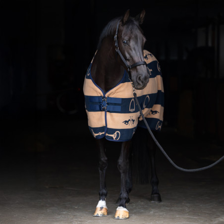 Fleecedecke HV Polo Gwenny print