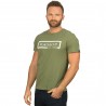 Herren-T-Shirt Balão Flags & Cup - Olive