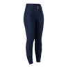 Softshell Reithose Chrysti- Silikon-Vollbesatz HKM Damen - Dunkelblau