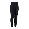 Softshell Reithose Chrysti- Silikon-Vollbesatz HKM Damen - Schwarz