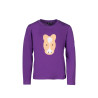 Langarmshirt Amina- HKM - Dunkellila
