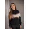 Pullover Pénélope Noris - Schwarz / Kamel