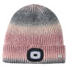 Imperial Riding Chilly Fliegenhaube mit Licht - Rosa meliert