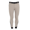 Herren-Slim-Fit-Reithose mit Kniebesatz Grip Equestro - Kopfsteinpflaster