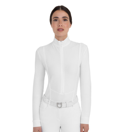 Damen-Wettkampfpolo aus winterlichem Funktionsmaterial Equestro