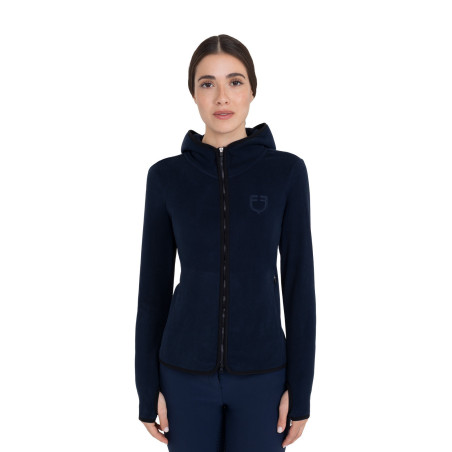 Damen-Fleecejacke mit Reißverschluss Equestro
