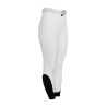 Damenreithose mit hohem Bund und Kniegrip Equestro Damen - Weiß