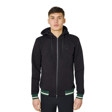 Herren-Kapuzenjacke mit Frontreißverschluss Equestro