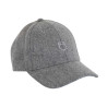Unisex Baseballkappe aus Wolle Equestro - Graue Mischung