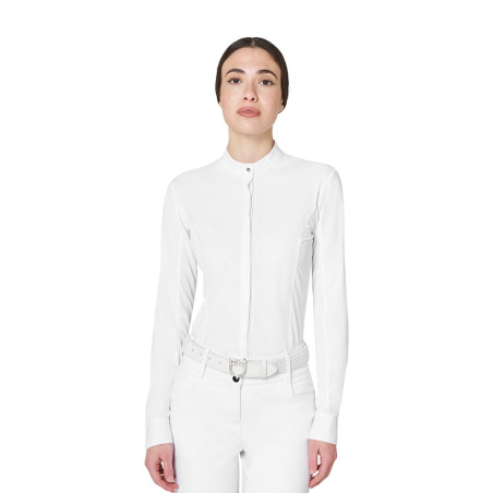 Damen-Turnierpoloshirt mit Mesh-Einsätzen Equestro