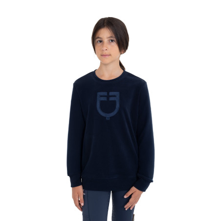 Unisex-Kinder-Sweatshirt aus Fleece Equestro