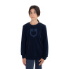 Unisex-Kinder-Sweatshirt aus Fleece Equestro - Marineblazer