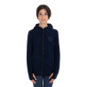 Unisex-Kinderfleece mit Reißverschluss Equestro - Marineblazer