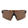Polarisierte sportliche Sonnenbrille Modell Soleil Equestro - Glänzendes Braun / Braun