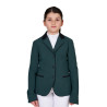 Unisex-Kinderturnierjacke mit Reißverschluss und Knöpfen - Kiefernhaine