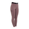 Damen-Leggings Equestro mit hoher Taille und Gürtelschlaufen - Geweih