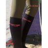 Le Sabotier Socken 2 Paar - Schwarz / Koralle