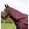 Halsteil Horseware Amigo® Bravo 12 Original 150g 1200D - Bordeaux / Marineblau / Titan Grau