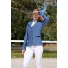 Turnierjacke Le Sabotier Colette Damen - Vintage-Indigo