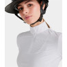Aeris Damen-Reitturniershirt Horse Pilot - Weiß