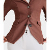 Turnierjacke Aeromesh Damen Horse Pilot - Kastanienbraun