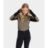 Damen-Reitjacke Quest mit Reißverschluss von Horse Pilot - Morchelbraun