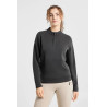 Damen-Funktionspullover Wenda Horze - Schwarze Auster