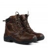 Leder-Winterstiefel Chamonix Damen Horze - Braun