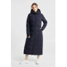 Damen-langer Steppmantel Paloma Horze - Marine seaborne