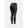 Anya funktionale Damenreithose mit Wildlederimitat-Vollbesatz von Horze Damen - Dunkelbraun