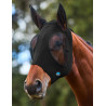 ComFiTec Stretch Fliegenmaske mit Ohren WeatherBeeta - Schwarz / schwarz
