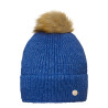 Mountain Horse Mütze mit Glitzer-Pompom - Blau