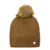 Mountain Horse Mütze mit Glitzer-Pompom - Herbstgold