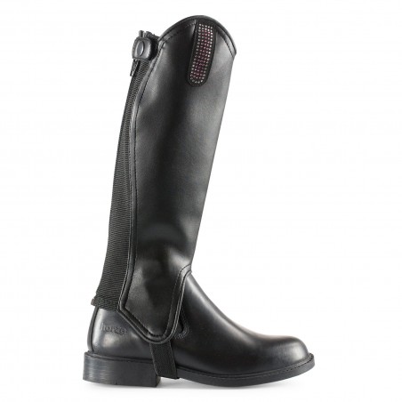 Mini-Chaps Kunstleder Strass Kinder Horze